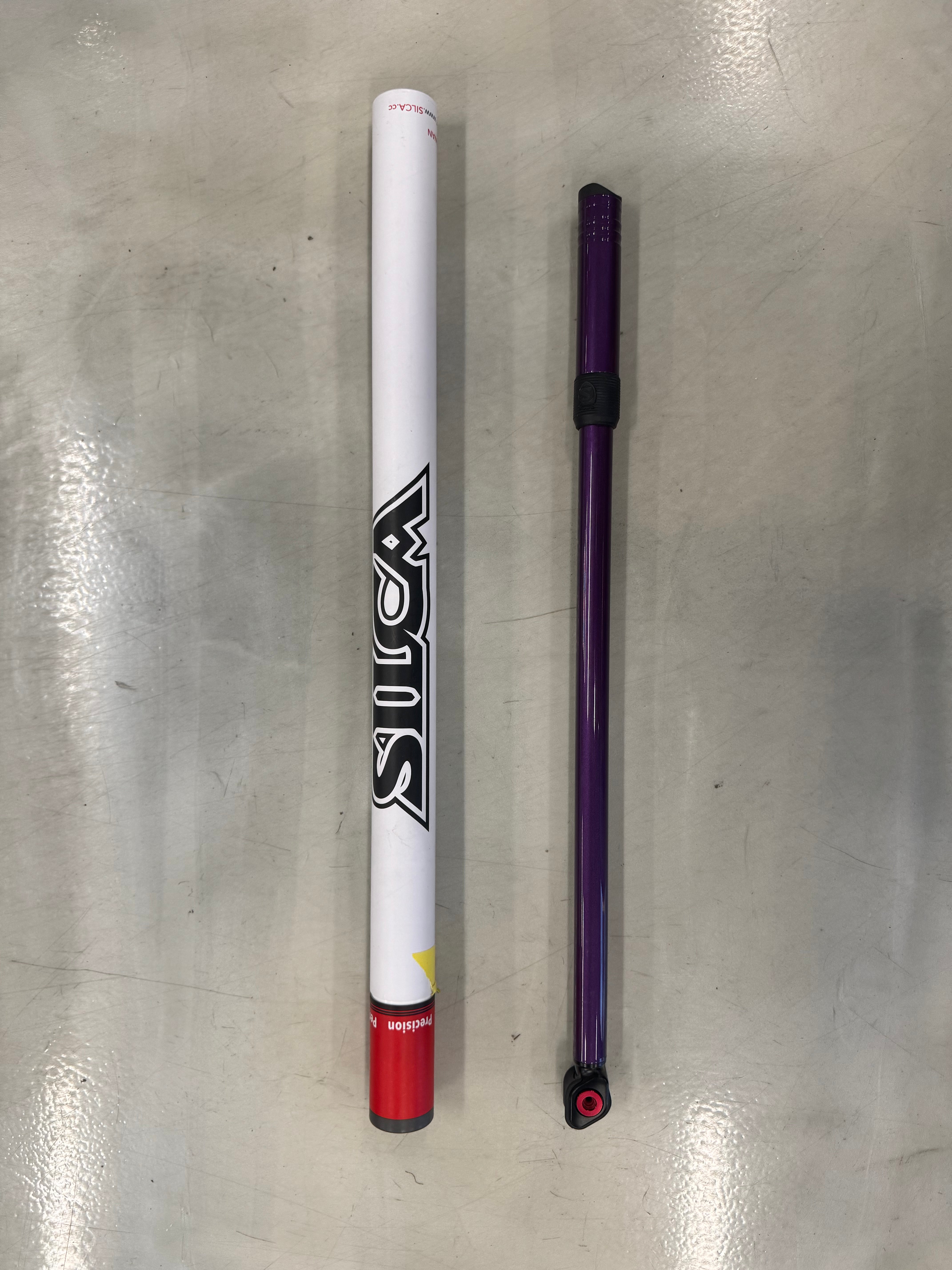 Silca Impero Ultimate II Frame Pump - Custom Painted - Purple - X Larg