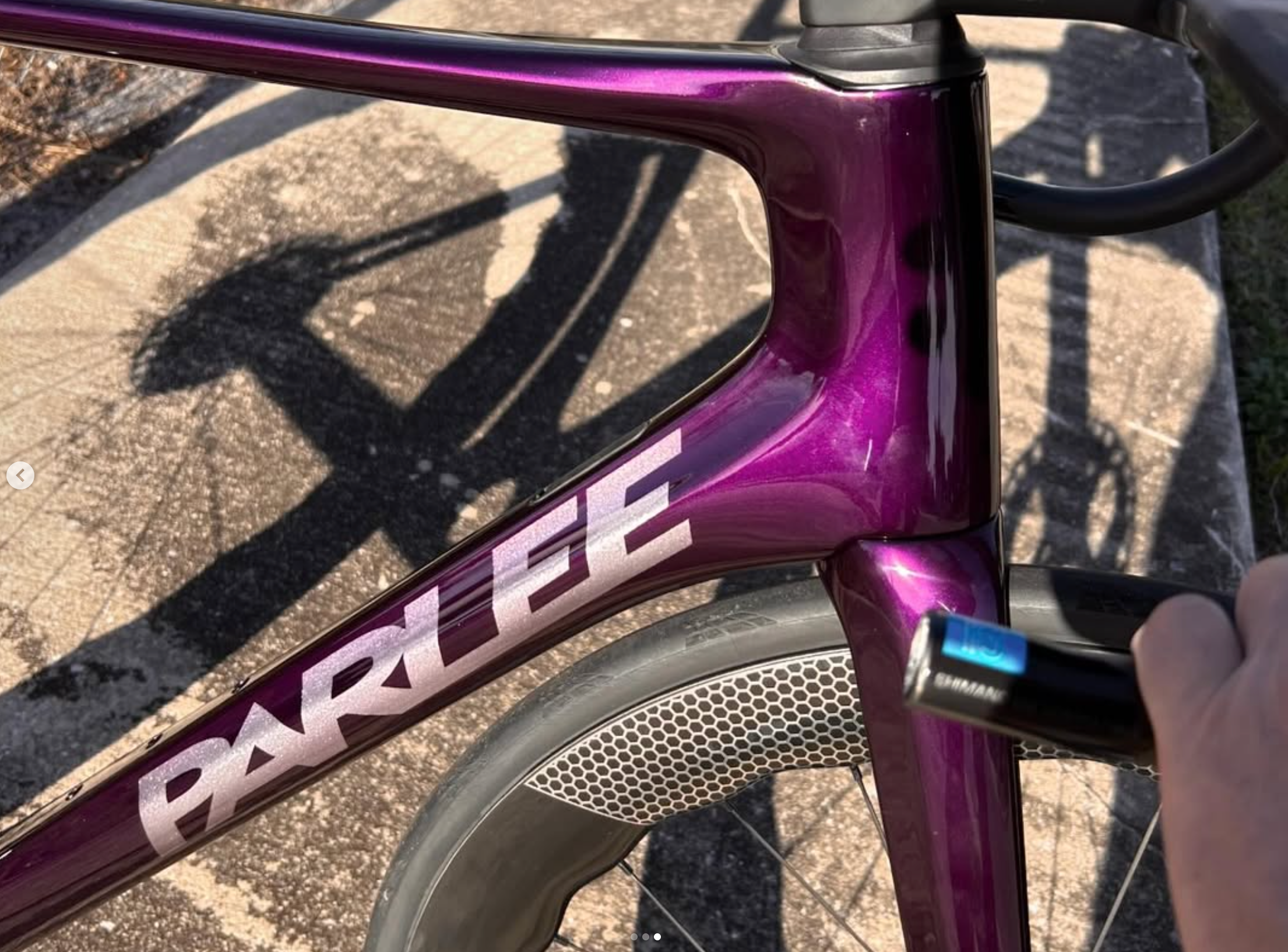 Parlee RZ7 Frameset - Large / Kandy Purple - Demo
