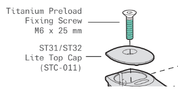 ST31/ST32 Lite Top Cap for HB18