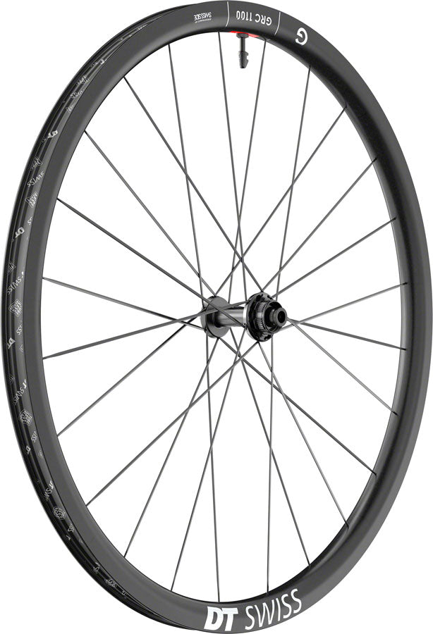 DT Swiss GRC 1100 DICUT Front Wheel - 700, 12 x100mm, CenterLock, Black