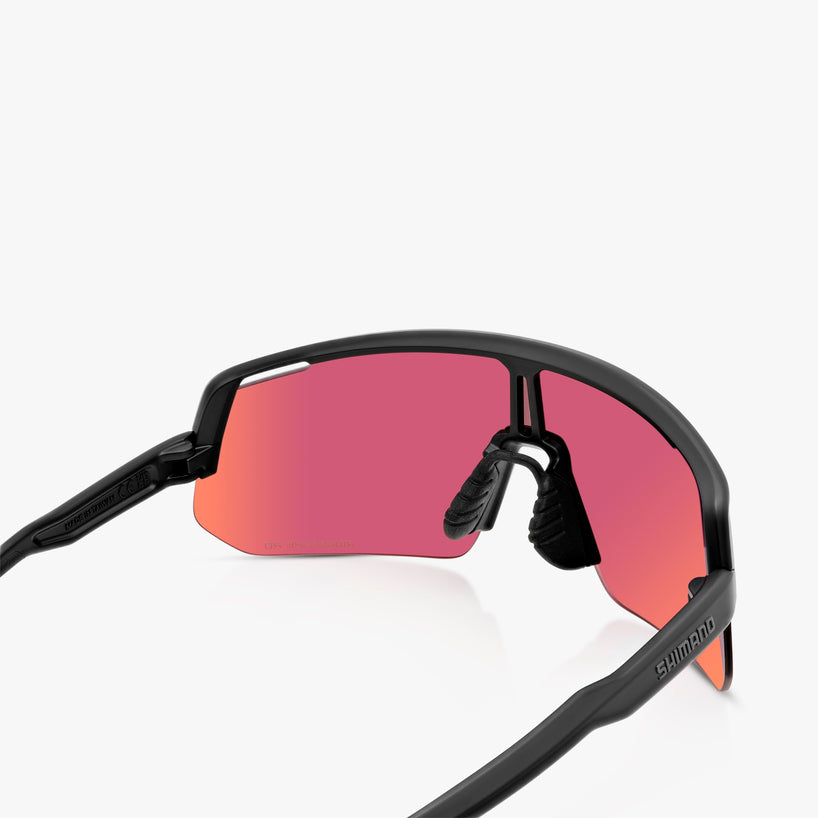 Shimano TECHNIUM L MATTE BLACK FRAME WITH RIDESCAPE ROAD LENS AND CLEAR SPARE