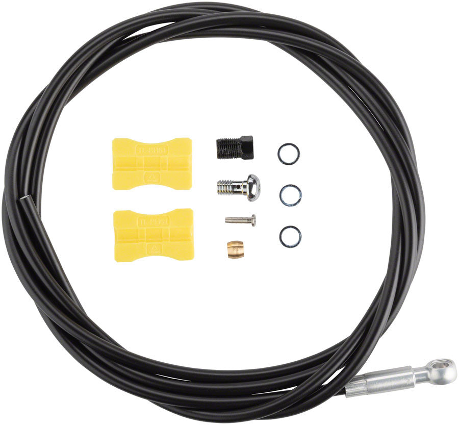 Shimano DISC BRAKE HOSE, LONG BANJO SM-BH90-SBLS, 2000MM, BLACK, S