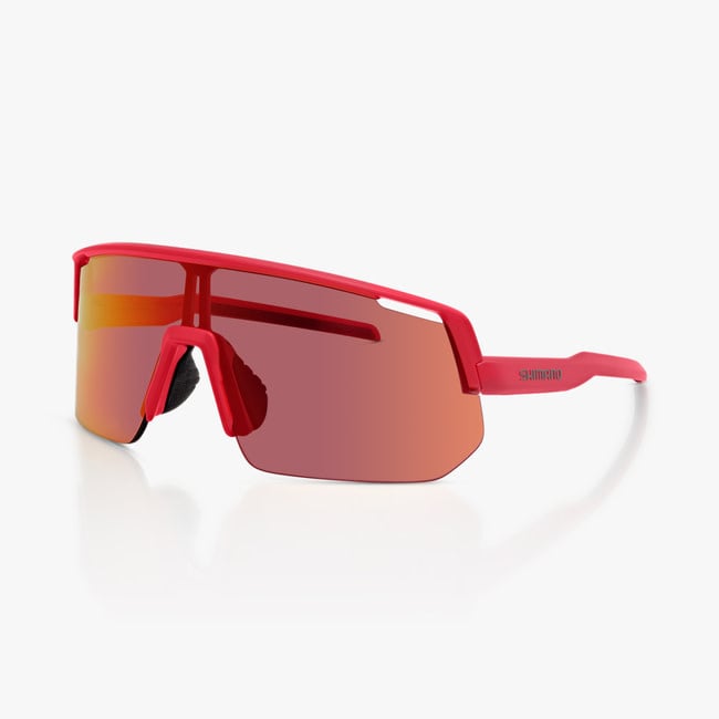 Shimano Technium L Crimson Frame w/ Ridescape Road Lens