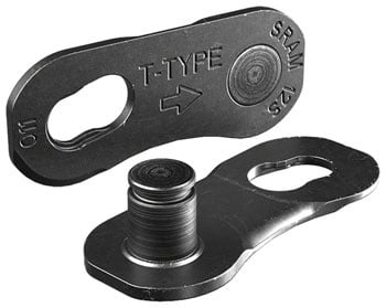 SRAM Eagle T-Type PowerLock Flattop Connector Link - 12-Speed, For Eagle T-Type Flattop Chain Only, Black, single