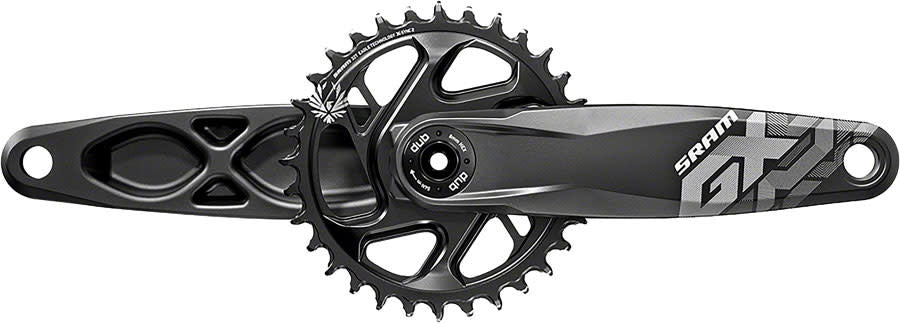 SRAM SRAM GX Eagle Crankset - 175mm, 12-Speed, 32t, Direct Mount, DUB Spindle Interface, Black