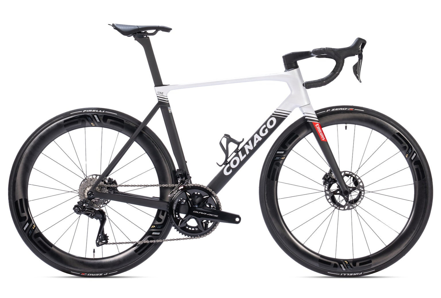 Colnago bicycle on a white background