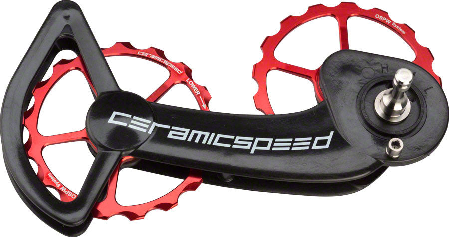 CeramicSpeed OSPW - Coated - SRAM eTap -Red