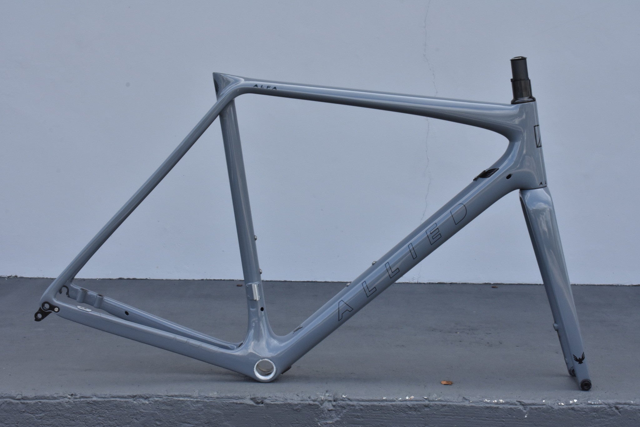 Allied Alfa Disc Frameset 2022 - 56cm - Dove Grey DEMO