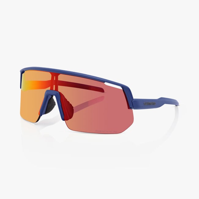Shimano Technium L Smoky Navy Frame w/ Ridescape Road Lens