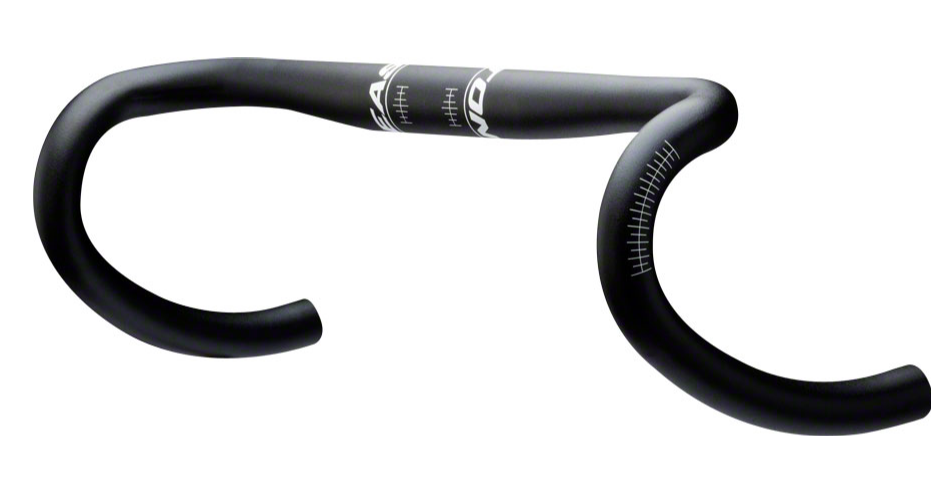 Easton Easton EA50 Drop Handlebar - Aluminum, 31.8mm, 38cm, Black