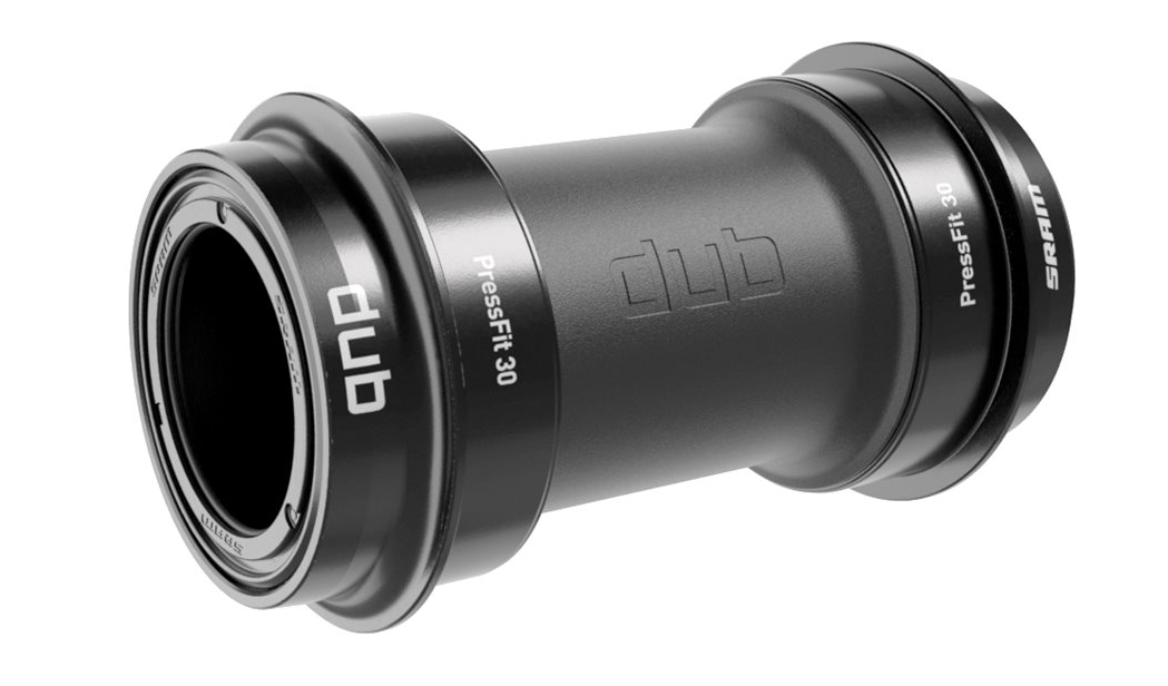 SRAM SRAM DUB PressFit30 Bottom Bracket - PF30, 68/73mm, Black