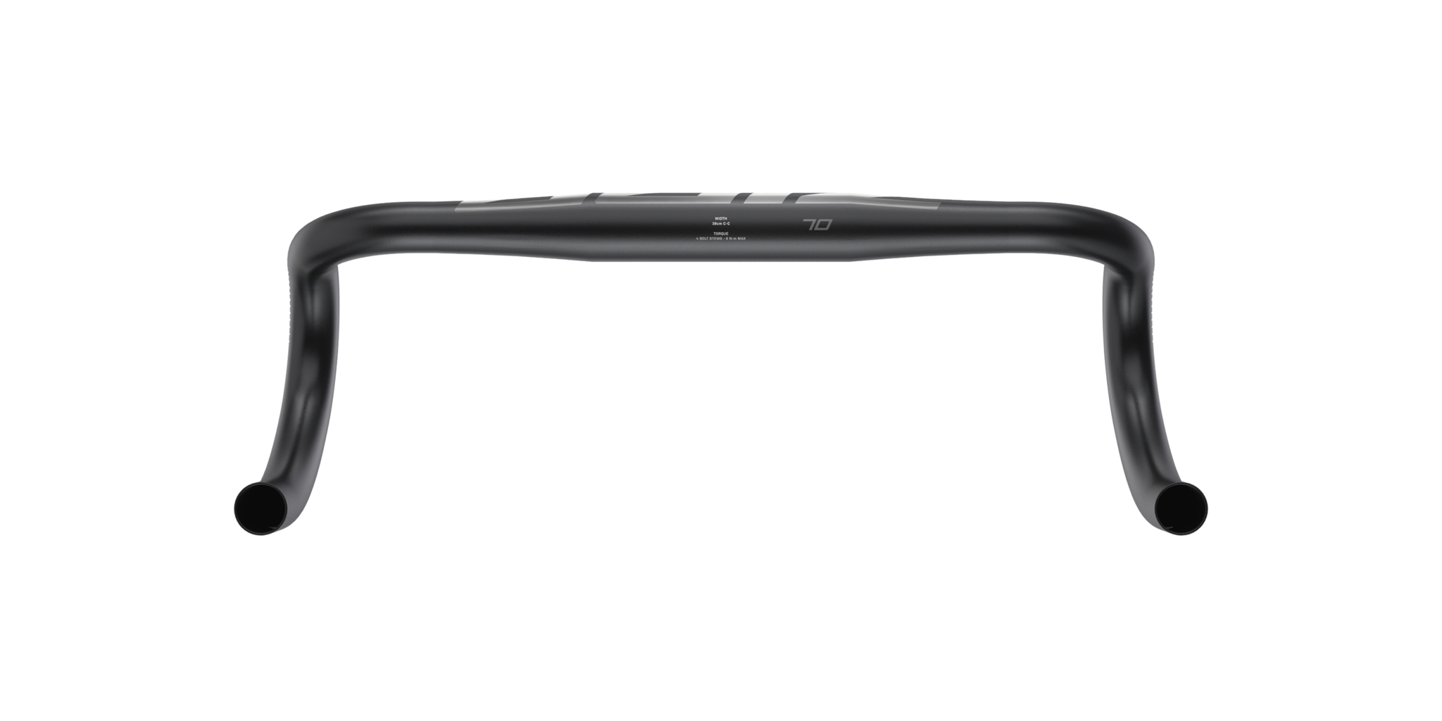ZIPP Service Course SL-70 Drop Handlebar - Aluminum - 31.8mm - 42cm - Matte Black - B2