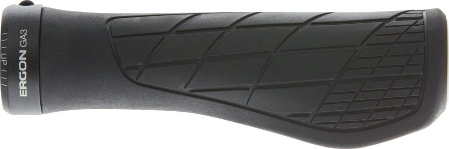 Ergon GA3 Grips - Black - Lock-On, Small