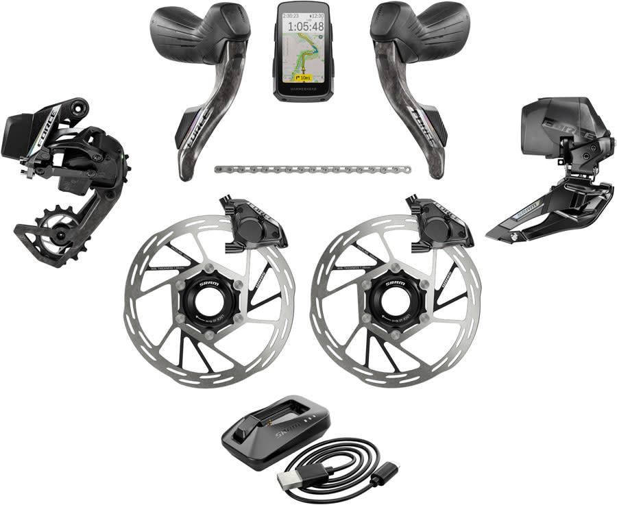 SRAM Force AXS E1 Groupset w/Hammerhead Karoo