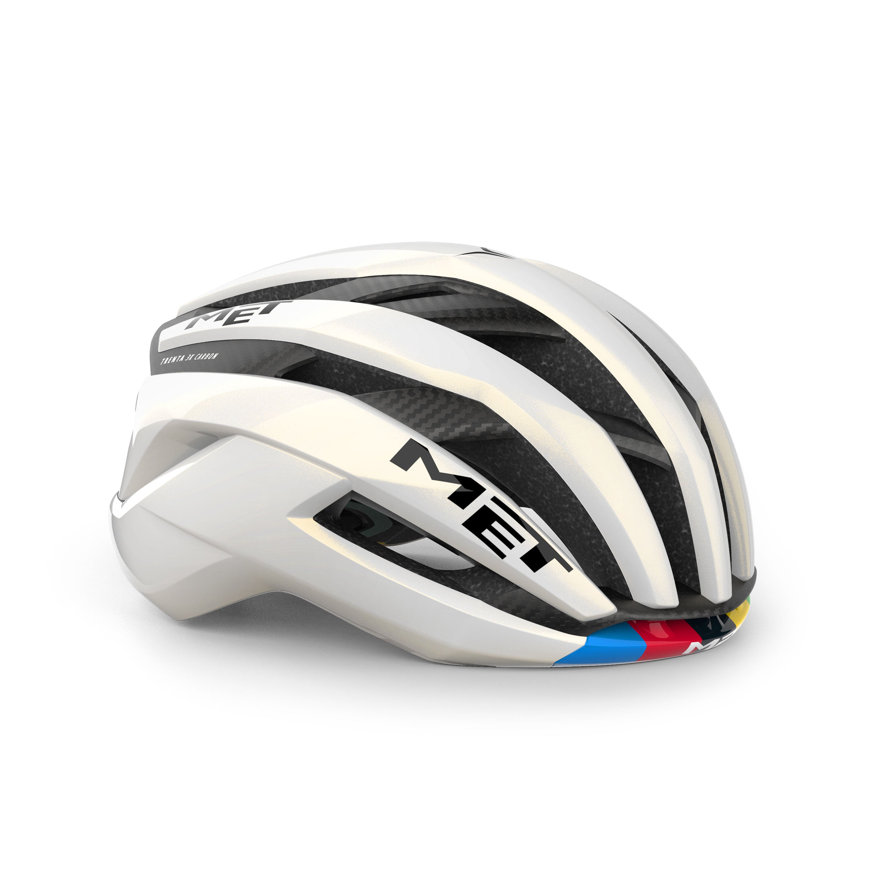 MET Trenta 3K Carbon MIPS World Champion Rainbow Limited Edition Helmet