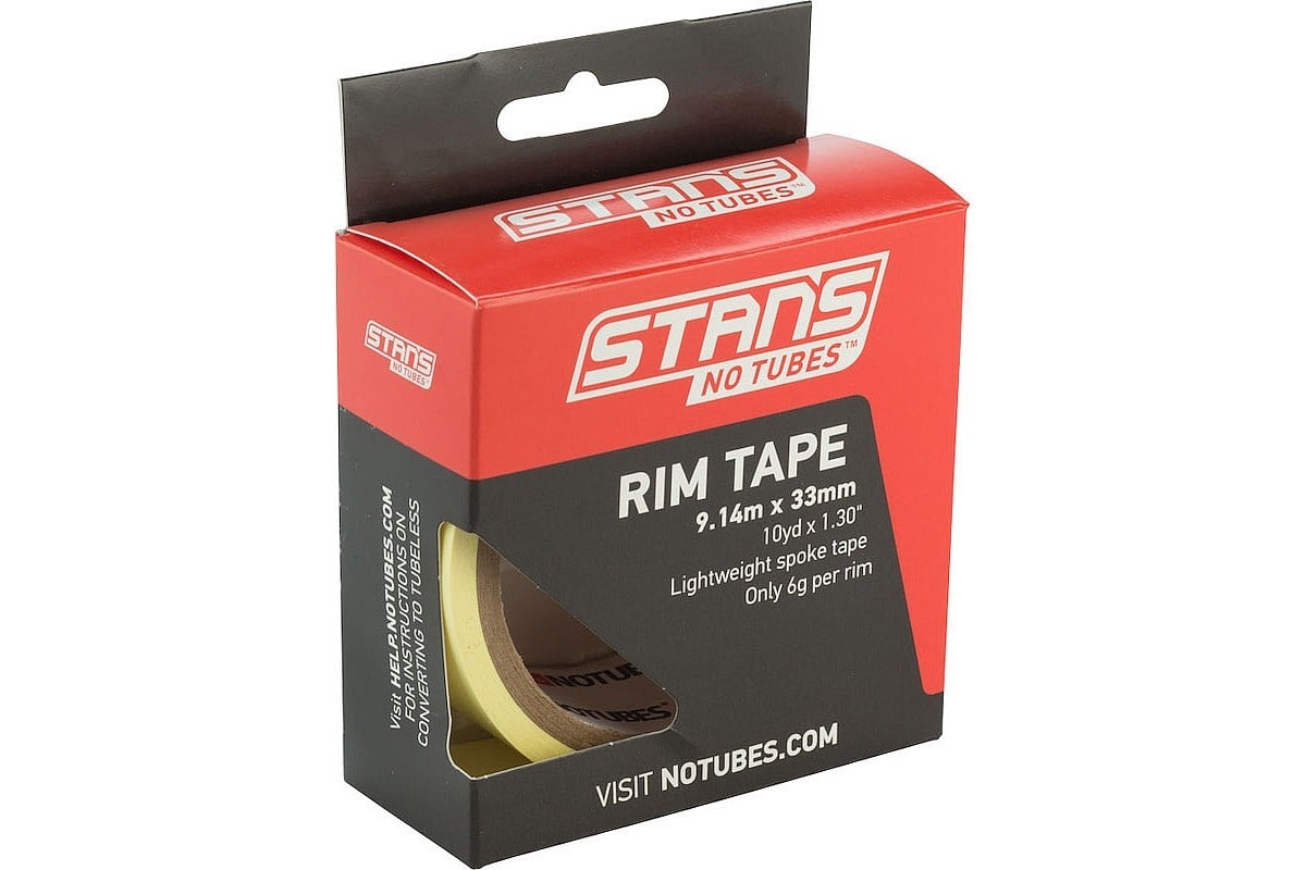 Stan's No Tubes Rim Tape - Yellow - 10 Yards x 25mm Wide