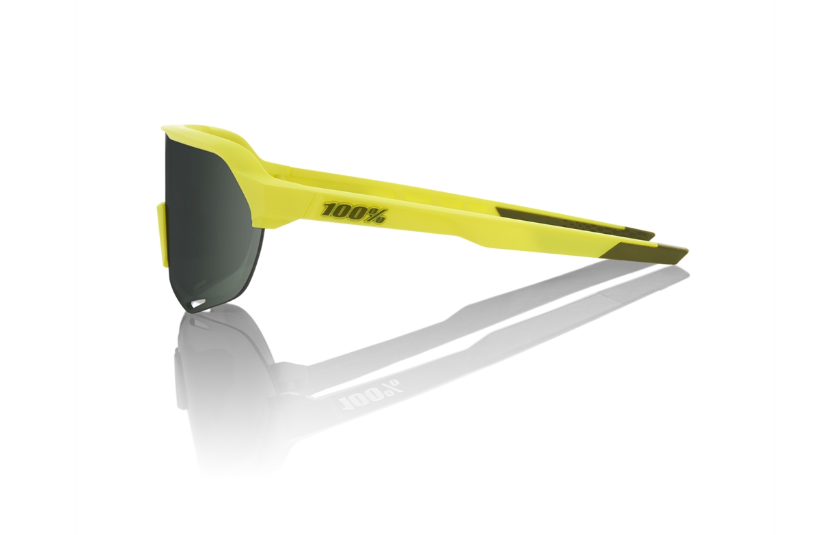 100 Percent S2 - Soft Tact Banana - Grey Green Lens