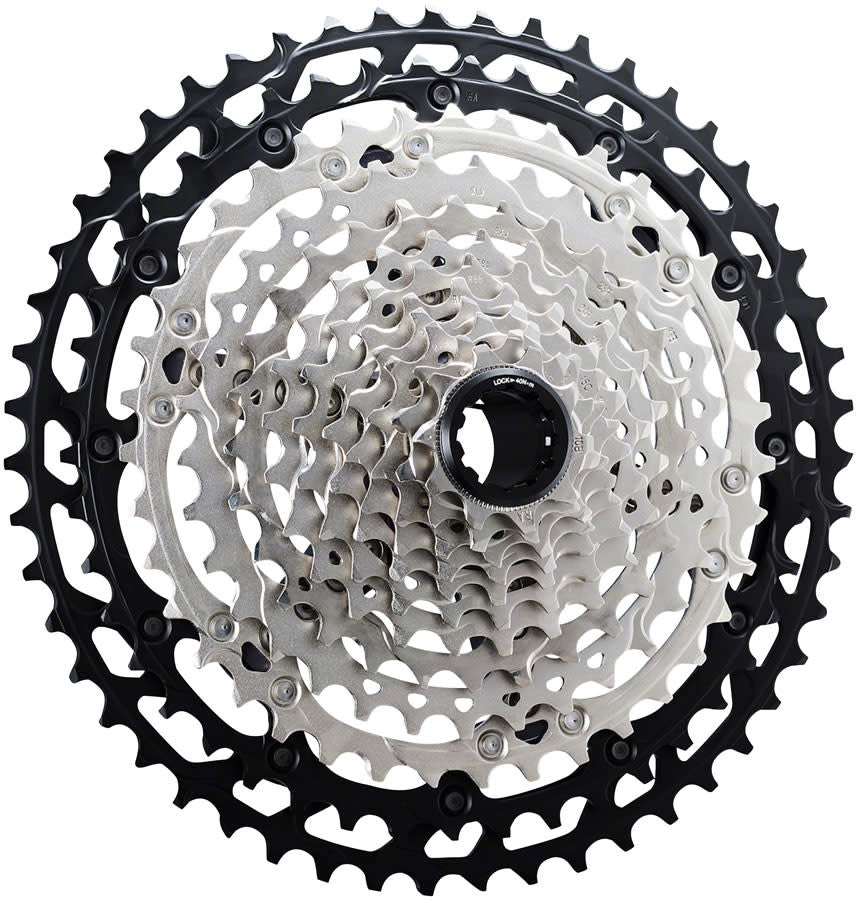 Shimano XT CS-M8100 Cassette - 12-Speed - 10-45t -  Micro Spline