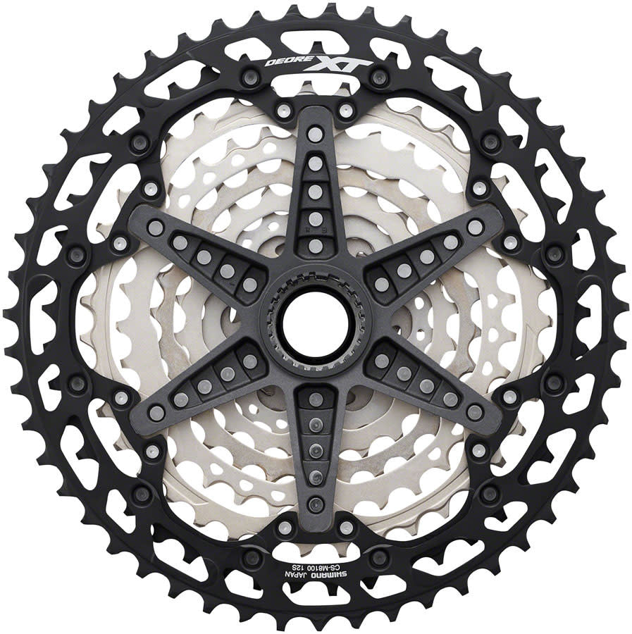 Shimano XT CS-M8100 Cassette - 12-Speed - 10-45t -  Micro Spline