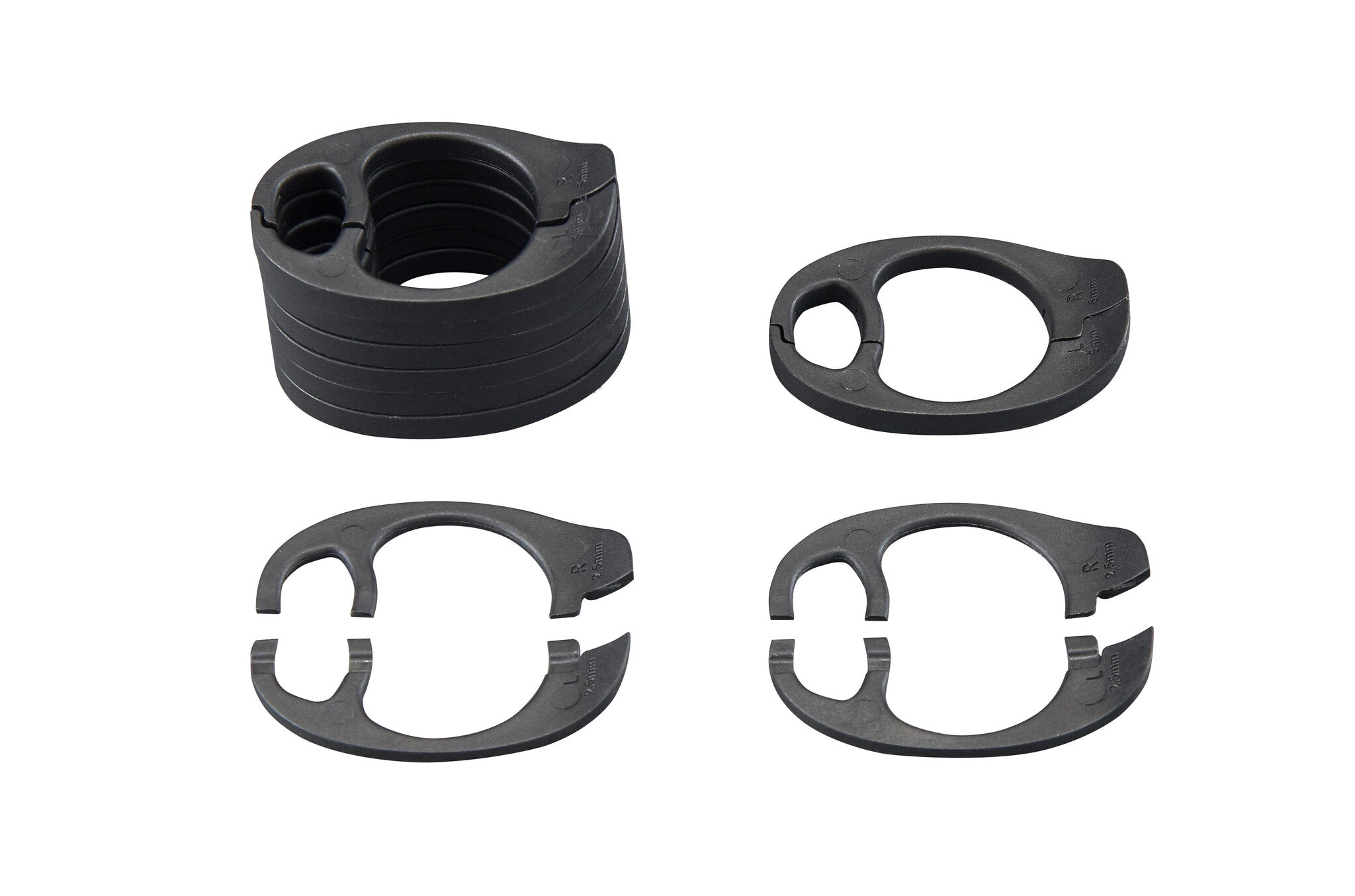 Cervelo ST31/ST32 Stem Spacers (Includes 5 qty 5mm, 2 qty 2.5mm)