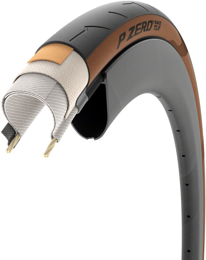 Pirelli P Zero Race TLR - 700 x 28 - Classic Tan - Tire