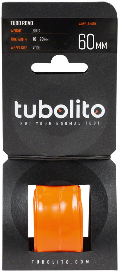 tubolito Tubo Road 700 x 18-28mm Tube - 60mm Presta Valve