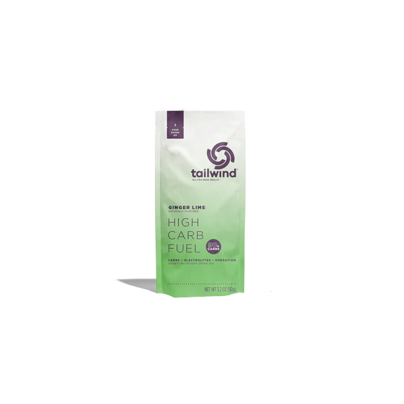 TAILWIND NUTRITION High Carb Fuel - Ginger Lime - Single Serving 6 Pack