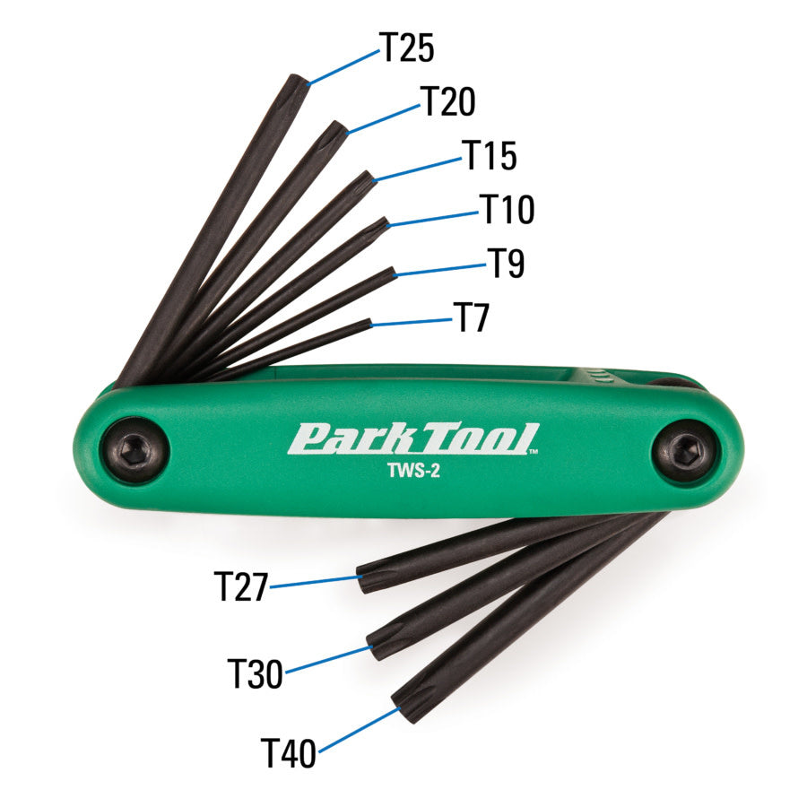Park Tool Park Tool TWS-2 Folding Torx Wrench Set